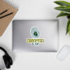 5.5" x 5.5" Cryptid & Kin Logo Sticker - Dark on White Background