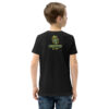 Get Lost - UFO in the Sunset - Black Youth T-Shirt - Cryptid & Kin - Back View