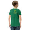 Get Lost - UFO in the Sunset - Kelly Green Youth T-Shirt - Cryptid & Kin - Back View