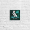 Dover Demon - 1 of a Kind - Wall Art - Print on Canvas to Support Autism Awareness - Size 12" x 12"