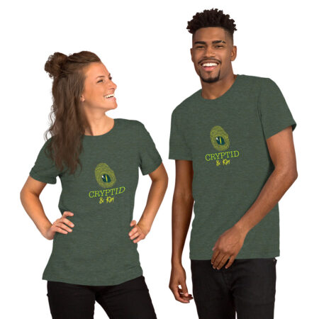 OG Cryptid & Kin Logo - Unisex T-Shirt - Heather Green