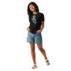 Mermaid / Siren Creature - Soft Black Women's T-Shirt - Cryptid & Kin - Celebrating Neurodiversity