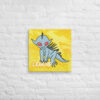 Chupacabra - Legend - Cryptid Wall Art - Print on Canvas to Support Autism Awareness - Size 20" x 20"