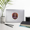 Bigfoot - Big Beard - 5.5" x 5.5" Sticker - Cryptid & Kin