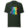 Cryptid Creatures T-Shirt - Dover Demon, Mothman, Champy, Chupacabra, & the Jersey Devil… all hand drawn by autistic artist - soft Heather Emerald tee