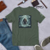 A Man Like Me is Hard To Find - Bigfoot Men's T-Shirt - Heather Forest Green