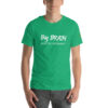 Big Brain. Built Different. - Soft T-shirt Supporting Autism Awareness - Kelly Green