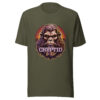 Bigfoot - Big Beard - Military Green T-Shirt - Cryptid & Kin