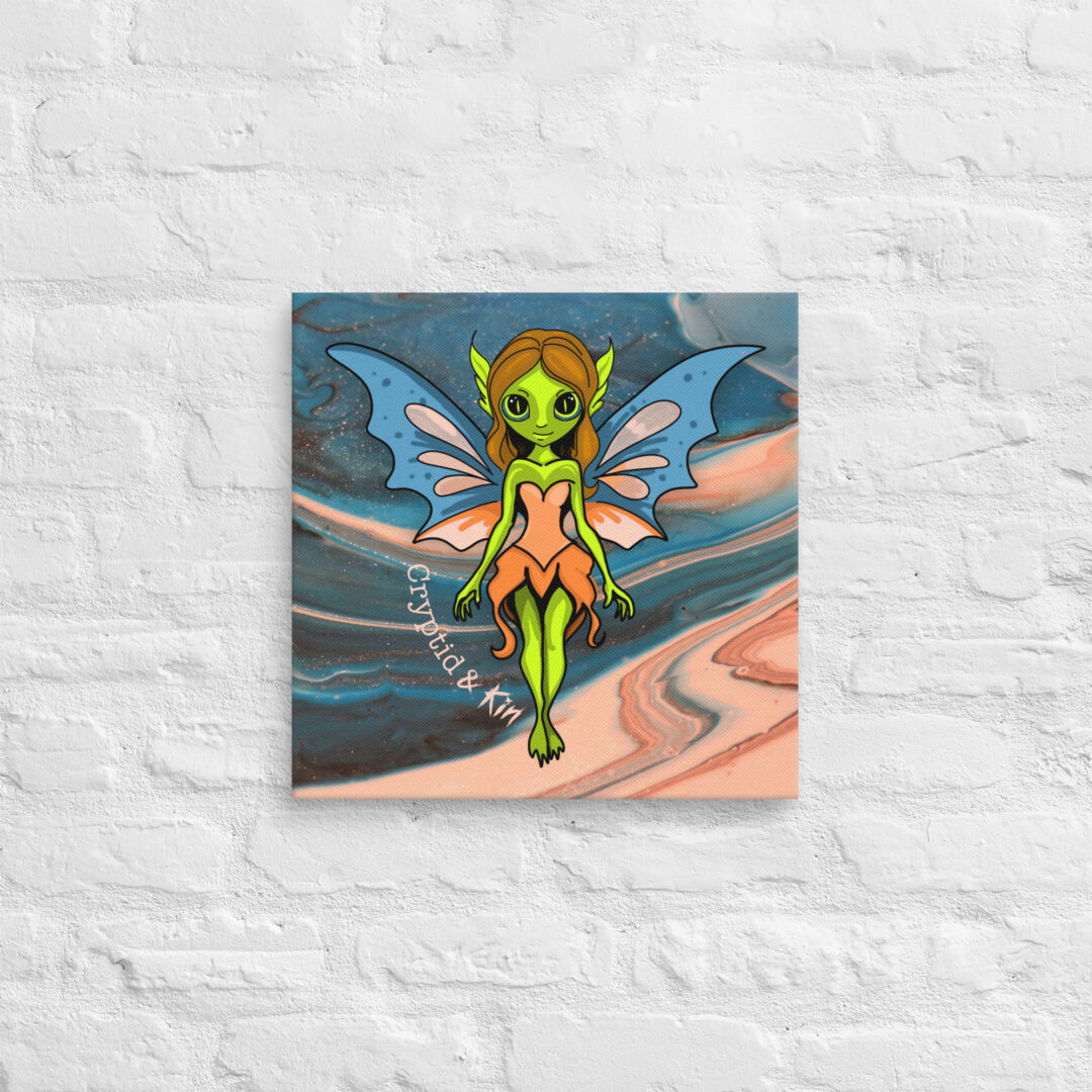 Fairy / Nymph / Sprite - Wall Art - 16" x 16" Canvas Print