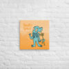 Cthulhu Wall Art - Cryptid Creature Print on Canvas - 20" x 20" - NeuroSpicy
