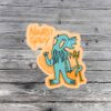 Cthulhu Sticker - Cryptid Creature Decal - 4" x 4" - NeuroSpicy