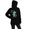 Cthulhu Hoodie - Smack Doubt in the Tentacle - Unisex Sweater - Black - Back View