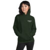 Cthulhu Hoodie - Smack Doubt in the Tentacle - Unisex Sweater - Forest Green - Front View