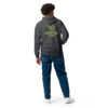 Cryptid & Kin OG Logo Zip Up Hoodie - Dark Heather Gray - Back