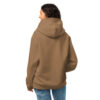 Bigfoot Believes in Me Soft Oversized Hoodie = Sasquatch & Autism Awareness = Color: Vintage Brown = Back View