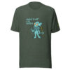 Cthulhu unisex T-Shirt - Smack Doubt in the Tentacle - Heather Forest Green Color