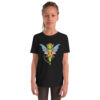 Fairy / Pixie - Kids Girl's T-shirt - Color: Black - Cryptid & Kin