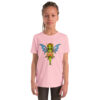 Fairy / Pixie - Kids Girl's T-shirt - Color: Light Pink - Cryptid & Kin