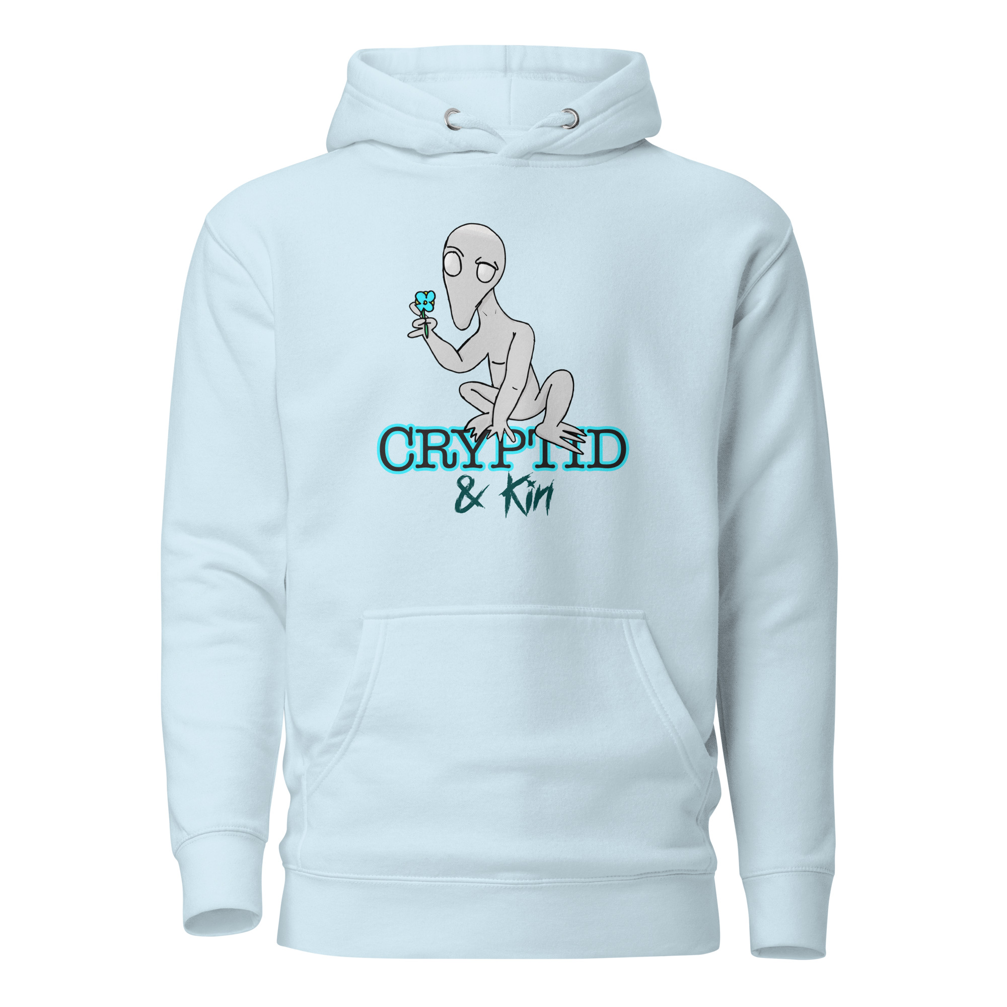 Dover Demon - 1 of a KIND - Hoodie - Sky Blue