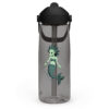 Mermaid Water Bottle - Camelback - 25 oz - Charcoal Gray / Black - Cryptid & Kin