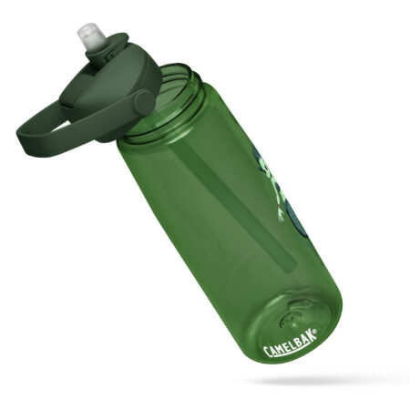 Mermaid Water Bottle - Camelback - 25 oz - Forest Green - Cryptid & Kin