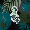 Mermaid Sticker - 4" x 4" - Cryptid & Kin