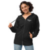 Cryptid & Kin Zip Up Hoodie - Black Front