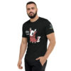Stay Sharp – Baby Wendigo – Tri-Blend Soft T-Shirt - Black - Male Model