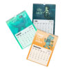 2026 Cryptid Creature Wall Calendar - Cryptid & Kin - Mermaid, Champy, & Cthulhu